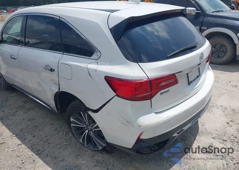 2020 Acura Mdx Technology Package из США, поврежденный, VIN 5J8YD4H59LL006527